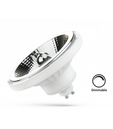Ampoule spectrum ar111 12W substitut 100W 1100 lumen blanc froid 4000K dimmable  GU10