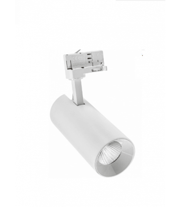 Andromeda projecteur LED sur rail 25W 3200lumen blanc chaud 3000k 60°-36°