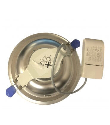 EFLED FIRST spot LED Alu blanc 15W 1500Lm 4000K anti-éblouissement diamètre de perçage 150mm