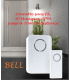 BELL Kit carillon, sonnette radio sans fil simple à piles IP44