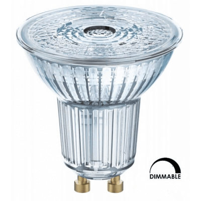 Ampoule LED OSRAM PAR16 8.3W substitut 80W 575 lumen blanc neutre 3000K dimmable GU10