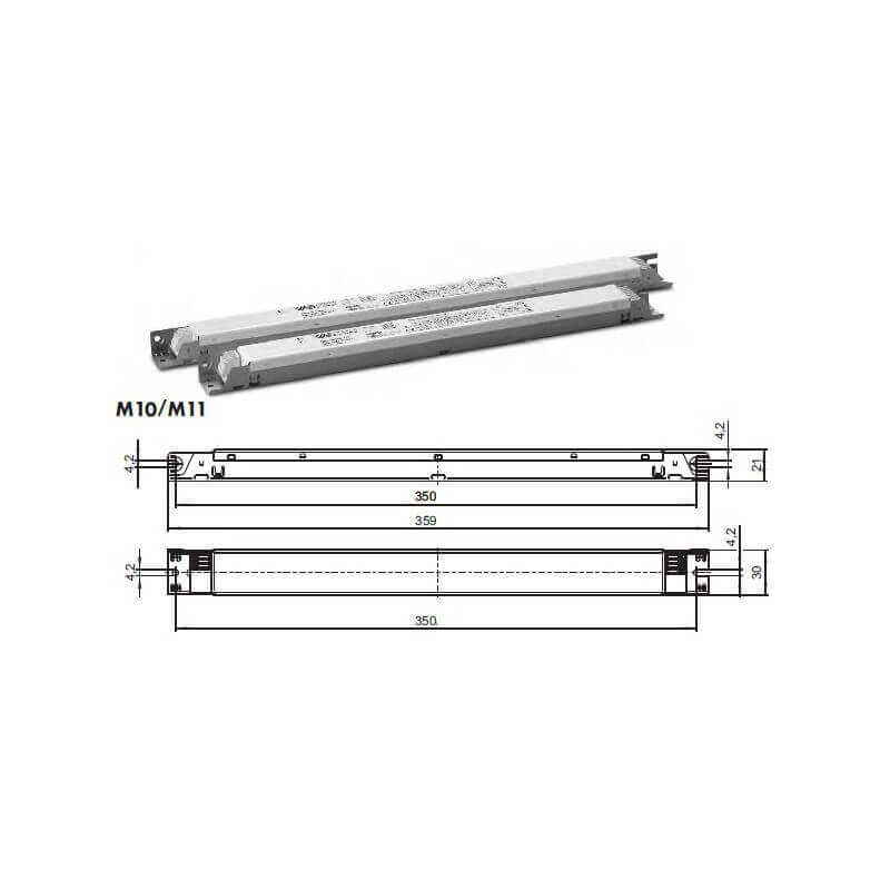 BALLAST electronique VOSSLOH Schwabe T5 2x24w et 2x39 BALLAST electronique VOSSLOH Schwabe T5 2x24w et 2x39