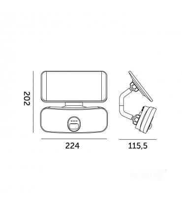 Projecteur solaire SOLAR LED KOBI NEW PHOENIX 13W Blanc froid 840 IP65 120D