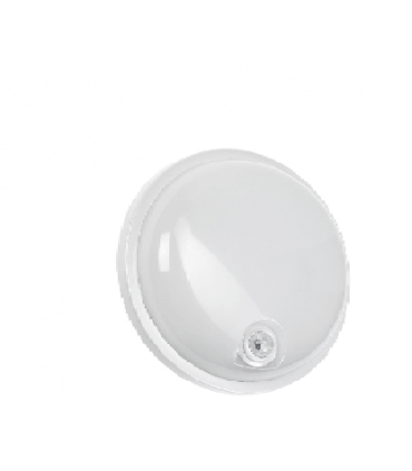 Hublot LED Technic Lamp  rond 20W avec détecteur étanche IP54 4000K 1900 lumens - IP54 étanche aux éclaboussures.