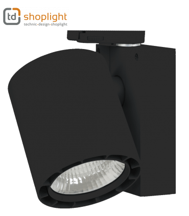 UNIT-S  projecteur LED sur rail 26W 3720lumen blanc chaud 3000k 60°