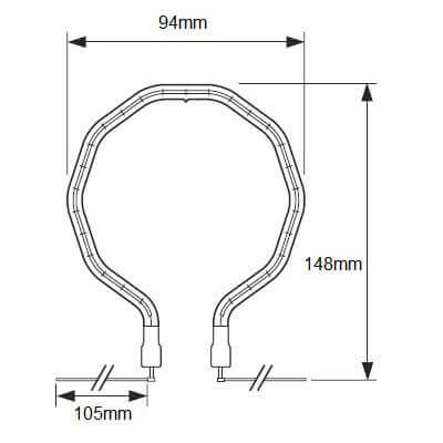 PHILIPS IRK 230v 400w 13939F VB Infrarouge