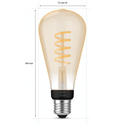 Philips HUE WHITE AMBIANCE ampoule led 7w substitut 50w 550lumen dimmable