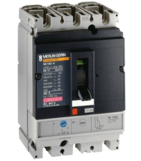 MERLIN GERIN Compact NS160H - disjoncteur - TMD - 160A - 3P 3d 30670