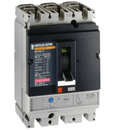 MERLIN GERIN Compact NS160H - disjoncteur - TMD - 160A - 3P 3d 30670