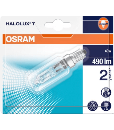 OSRAM HALOLUX T  40W E14 230V Blanc chaud 64861T