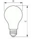 Ampoule LED Philips CoreProLEDbulb standard A67 17.5W substitut 150W 2 452 lumen blanc chaud 2700k E27 827