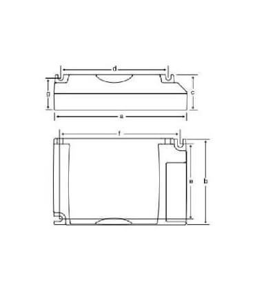 Ballast Électronique Helvar EL1/2X9-13TCS 220-240V 0/50-60Hz