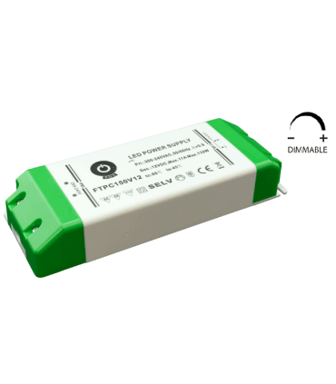 Alimentation LED FTPC 132W 12V 11A IP20-FTPC150V12