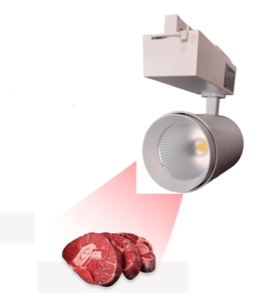 Projecteur LED sur rail Interlight Tracky rosé 28W 1865lumens 220-240v