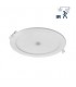 BJORK ROND Encastré avec détecteur 18W 3CCT 3K 4K 6K PIR 1600Lm diamètre de perçage 205mm