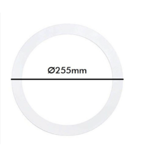Anneau blanc d agrandissement pour downlight 255mm