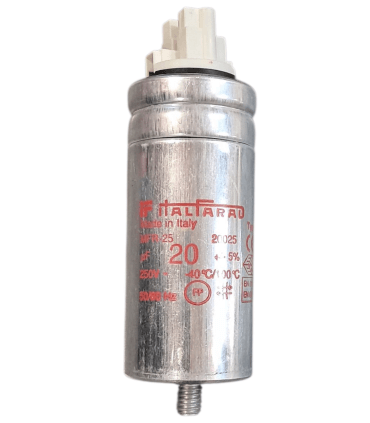 Condensateur ITALFARAU 20µF 250V non câblé