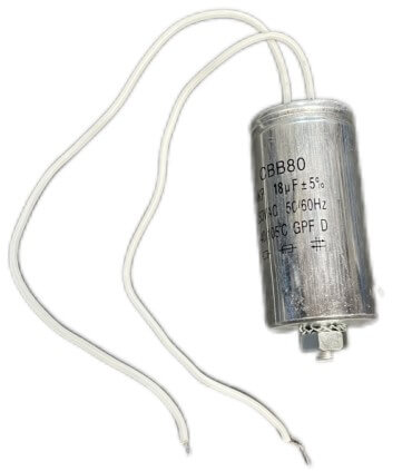 Condensateur MKP 18 µF 250VAC câblé