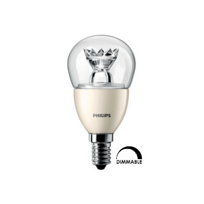 Ampoule LED Philips Sphérique P45 3,5 W substitut 25W 250 lumens blanc chaud 2700k Dimmable E14
