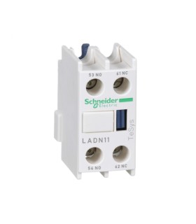 Schneider Electric LADN11 TeSys D bloc contacts auxiliaires frontaux  1F+1O bornes vis-étriers