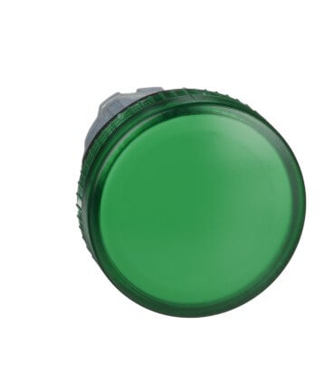 Schneider Harmony ZB4BV03 tête voyant lumineux BA9s  Ø22  lisse vert