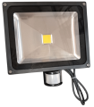 LITED Projecteur extérieur avec détecteur 30w 4000K Blanc froid 2700lumens - LT-FL-30-IR