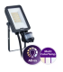 Philips Ledinaire projecteur led 30W 6000lumen, 3000K-4000K-6500K couleur sélectionnable avec capteur de mouvement