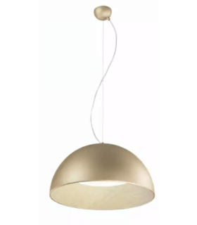 LUCE AMBIENTE E DESIGN Suspension LED coco gold en métal 40W CCT 50 cm