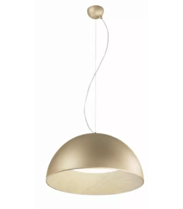 LUCE AMBIENTE E DESIGN Suspension LED coco gold en métal 40W CCT 50 cm