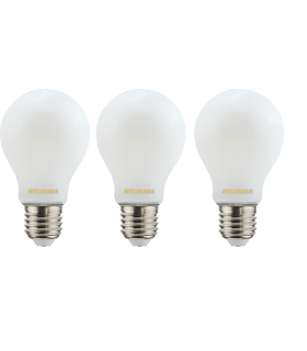 PACK DE 3 Ampoules LED SYLVANIA TOLEDO RETRO A60 7W substitut 60w 806LM 827 E27