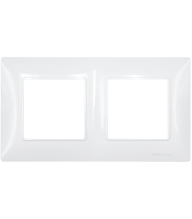 Plaque Double Basic NOVA - Eva Connect (Réf. 93020)