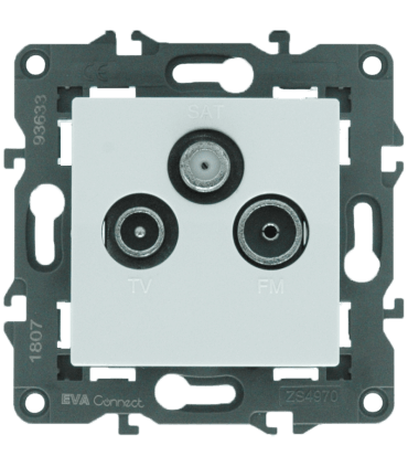 Plaque Simple Basic NOVA - Eva Connect (Réf. 93633)