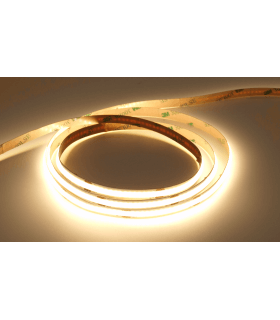 Ruban LED COB 8W/mètre 24V 320LED/mètre BLANC 4000k 5m