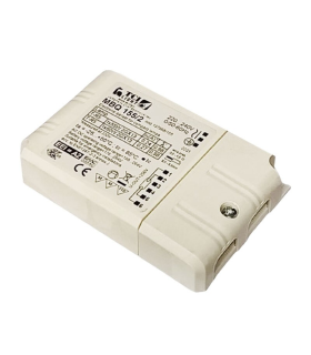 Ballast électronique TCI MBQ 155/2 POUR 1 OU 2 TUBES  TL5C 220-240V 55 OU 60W