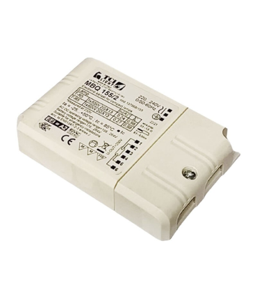 Ballast électronique TCI MBQ 155/2 POUR 1 OU 2 TUBES  TL5C 220-240V 55 OU 60W