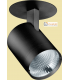Projecteur encastré TD-SHOPLIGHT CUP-E Noir 23W 3070lumen 3000K blanc chaud diamètre de perçage 90mm