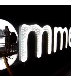 Modules LED lettres 3D, caissons simple face