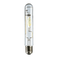 Culot E40, E27 forme tubulaire lampe iodure