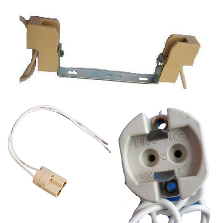 Douille G12 Stucchi Pour Lampe à Décharge - Modèle 305 Avec Câble Long - 12A - Neuf Avec Traces De Stockage