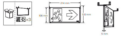 Dimensions du LUM10540